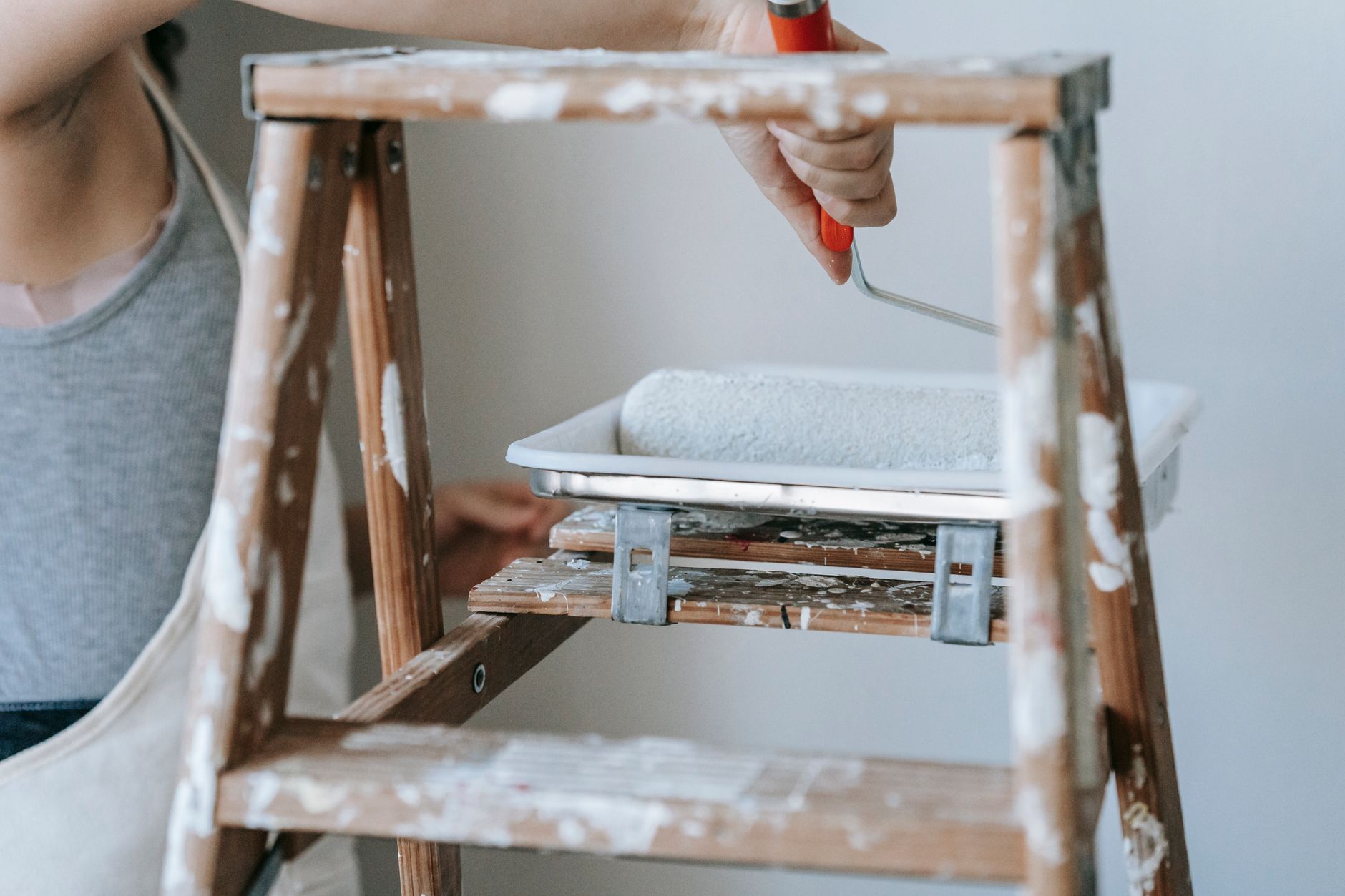 The Rhino Painting Company at work